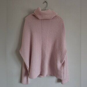 MAJE | Matignon sweater made of a cozy wool-blend fabric Pink Sz L